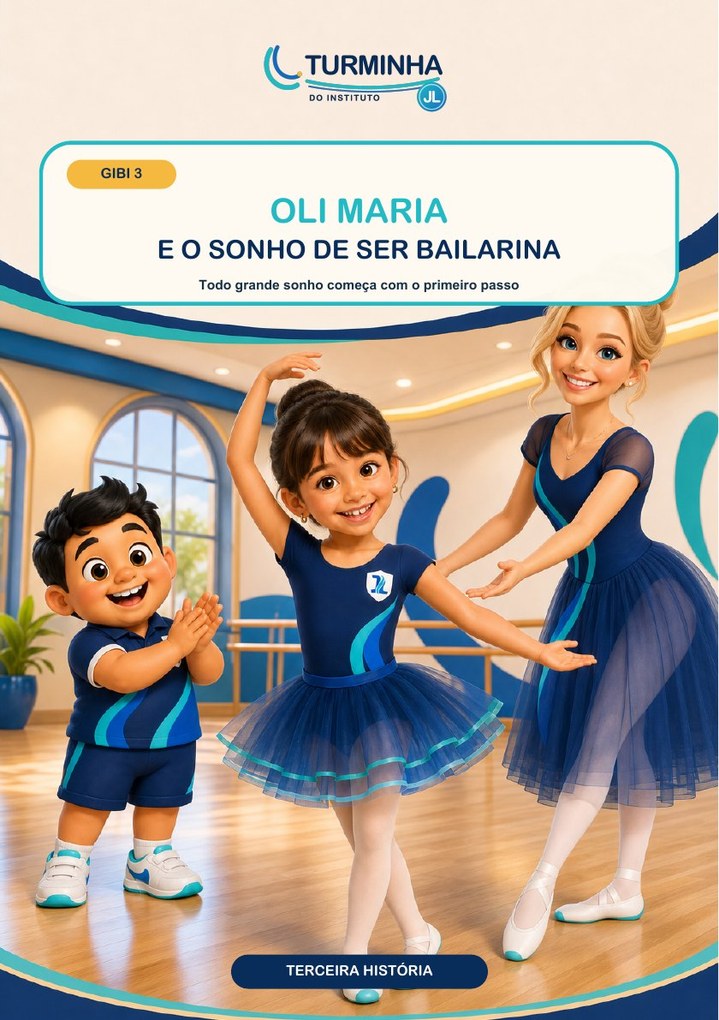 Capa de Oli Maria e o sonho de ser bailarina